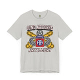 82nd Airborne Division Artillery (DIVARTY) Athletic Fit Short Sleeve Tee T-Shirt Printify 