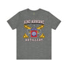82nd Airborne Division Artillery (DIVARTY) Athletic Fit Short Sleeve Tee T-Shirt Printify Deep Heather S 