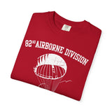 82nd Airborne Division Fort Bragg Old School Dyed Soft Cotton Shirt T-Shirt Printify 