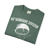 82nd Airborne Division Fort Bragg Old School Dyed Soft Cotton Shirt T-Shirt Printify 