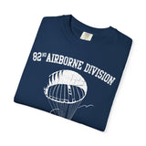 82nd Airborne Division Fort Bragg Old School Dyed Soft Cotton Shirt T-Shirt Printify 