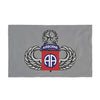 82nd Airborne Division Jumpmaster Wings Double-Sided Flag - 36 x 60 Home Decor Printify 36'' × 60'' 
