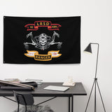 82nd Airborne Division Long Range Surveillance Insignia Indoor Display Flag Wall Art American Marauder 