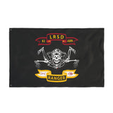 82nd Airborne Division LRSD HALO Harry Insignia Double-Sided Flag - 36 x 60 Home Decor Printify 36'' × 60'' 