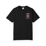 82nd Airborne Saint Mere-Eglise Chapel Old School Dyed Soft Cotton Shirt T-Shirt Printify Black S 
