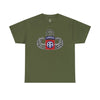 82nd Master Blaster - Distressed - Unisex Heavy Cotton Tee T-Shirt Printify Military Green S 