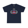 82nd Master Blaster - Distressed - Unisex Heavy Cotton Tee T-Shirt Printify Navy S 