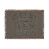 Airborne University Woven Blanket Home Decor Printify 