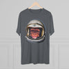 American Marauder Astronaut Chimp - Triblend Athletic Shirt T-Shirt Printify 