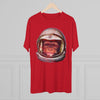 American Marauder Astronaut Chimp - Triblend Athletic Shirt T-Shirt Printify 