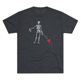 American Marauder Blackbeard Triblend Athletic Shirt T-Shirt Printify Tri-Blend Vintage Navy M 