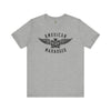 American Marauder Flying Logo - Athletic Fit Team Shirt T-Shirt Printify Athletic Heather S 