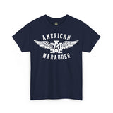 American Marauder Flying Logo Standard Fit Cotton Shirt T-Shirt Printify 