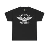 American Marauder Flying Logo Standard Fit Cotton Shirt T-Shirt Printify Black 2XL 
