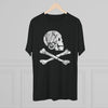 American Marauder Henry Every Pirate Flag Triblend Athletic Shirt T-Shirt Printify 
