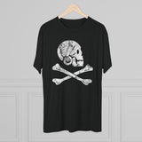 American Marauder Henry Every Pirate Flag Triblend Athletic Shirt T-Shirt Printify 