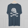American Marauder Henry Every Pirate Flag Triblend Athletic Shirt T-Shirt Printify 