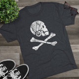 American Marauder Henry Every Pirate Flag Triblend Athletic Shirt T-Shirt Printify 