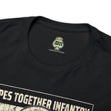 Apes Together Infantry - Unisex Heavy Cotton Tee T-Shirt Printify 