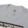 Apes Together Infantry - Unisex Heavy Cotton Tee T-Shirt Printify 