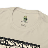 Apes Together Infantry - Unisex Heavy Cotton Tee T-Shirt Printify 