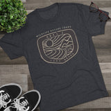 Area J Wildlife Nature Tours Triblend Athletic Shirt T-Shirt Printify 