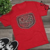 Area J Wildlife Nature Tours Triblend Athletic Shirt T-Shirt Printify 