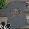 Area J Wildlife Nature Tours Triblend Athletic Shirt T-Shirt Printify 