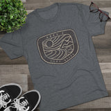 Area J Wildlife Nature Tours Triblend Athletic Shirt T-Shirt Printify 