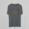 Area J Wildlife Nature Tours Triblend Athletic Shirt T-Shirt Printify 