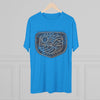 Area J Wildlife Nature Tours Triblend Athletic Shirt T-Shirt Printify 