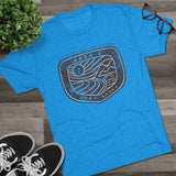 Area J Wildlife Nature Tours Triblend Athletic Shirt T-Shirt Printify 
