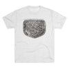 Area J Wildlife Nature Tours Triblend Athletic Shirt T-Shirt Printify Tri-Blend Heather White S 