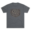 Area J Wildlife Nature Tours Triblend Athletic Shirt T-Shirt Printify Tri-Blend Premium Heather S 