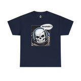 Astronaut Revenge - Unisex Heavy Cotton Tee T-Shirt Printify Navy S 