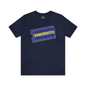 BunkerBuster Ticket - Athletic Fit Team Shirt T-Shirt Printify S Navy 