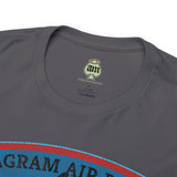 Camp Abel Afghanistan Distressed Camping Badge - Standard Fit Shirt T-Shirt Printify 