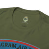 Camp Abel Afghanistan Distressed Camping Badge - Standard Fit Shirt T-Shirt Printify 