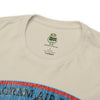 Camp Abel Afghanistan Distressed Camping Badge - Standard Fit Shirt T-Shirt Printify 