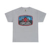 Camp Abel Afghanistan Distressed Camping Badge - Standard Fit Shirt T-Shirt Printify M Sport Grey 