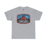 Camp Abel Afghanistan Distressed Camping Badge - Standard Fit Shirt T-Shirt Printify M Sport Grey 
