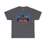 Camp Abel Afghanistan Distressed Camping Badge - Standard Fit Shirt T-Shirt Printify S Charcoal 