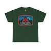 Camp Abel Afghanistan Distressed Camping Badge - Standard Fit Shirt T-Shirt Printify S Forest Green 