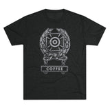 Coffee Expert Badge Triblend Shirt T-Shirt Printify Tri-Blend Vintage Black M 