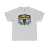 Custom Airborne Black and Gold Standard Fit Shirt T-Shirt Printify S Ice Grey 
