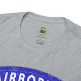 Custom Airborne Blue White Edition Standard Fit Shirt T-Shirt Printify 
