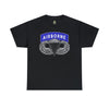 Custom Airborne Blue White Edition Standard Fit Shirt T-Shirt Printify S Black 