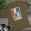 De Oppresso Liber Triblend Athletic Shirt T-Shirt Printify 