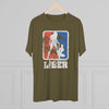 De Oppresso Liber Triblend Athletic Shirt T-Shirt Printify 