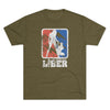 De Oppresso Liber Triblend Athletic Shirt T-Shirt Printify Tri-Blend Military Green S 